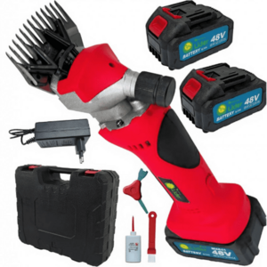 Trusa Masina de tuns oi cu 2 acumulatori 48V de 6000 mAh accesorii incluse MX841 imagine