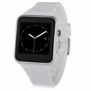 Resigilat Smartwatch X6S Bluetooth Compatibil MicroSD si SIM Cu Camera Alb imagine