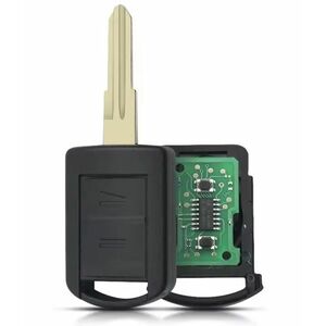 Cheie auto completa cu telecomanda Techstar compatibila cu Opel Corsa C, Combo, Meriva, Tigra, Vauxhall, 2 butoane, 433 MHz, 5WK48669, lama HU46 imagine