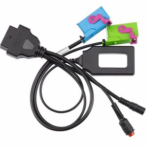 Cablu GODIAG GT112 K-Line pentru testare IMMO si sincronizare chei, compatibil VW, Audi, Skoda, Seat, generatia 2 si 3, conectare la ceasuri de bord, OBD2 imagine