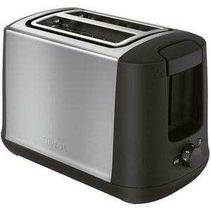 Prajitor de paine Tefal Confidence TT340830, 850 W, 7 niveluri de rumenire (Inox) imagine