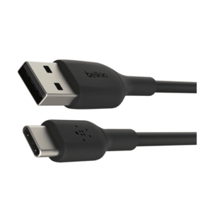 Cablu incarcator Belkin 745883788484, USB C/USB-A, 1m (Negru) imagine