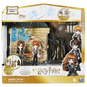 Set de joaca Harry Potter - Magical Minis, Ron Weasley si Hermione Granger in Camera Necesitatii imagine