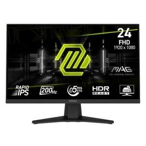 Monitor Gaming Rapid IPS LED MSI 23.8inch MAG 244F, Full HD (1920 x 1080), HDMI, DisplayPort, 200 Hz, 0.5 ms (Negru) imagine