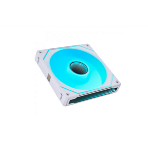 Ventilator Lian Li UNI FAN SL-INF, 140 mm, ARGB, Reverse Blade, PWM (Alb) imagine