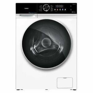 Masina de spalat rufe cu uscator Samus WSDD10612IDM, 10 kg spalare, 6 kg uscare, Motor Inverter, Display LED Color, 14 programe, 1200 rpm, Clasa A/E (Alb) imagine