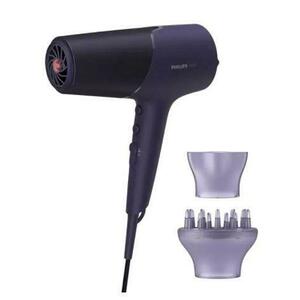 Uscator de par PHILIPS Seria 5000 BHD514/00, 2300 W, 2 viteze, 3 trepte de caldura, Tehnologie ThermoShield (Mov) imagine
