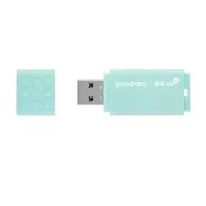 Memorie USB 3.0, 64 GB, Goodram UME3 Care, cu capac, albastra imagine