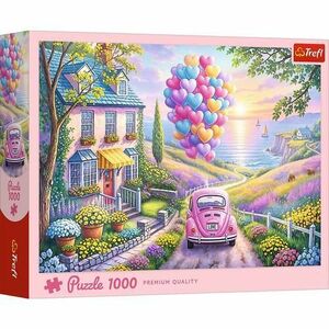 Puzzle Trefl Calatorie Romantica, 1000 de piese imagine