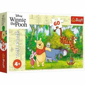 Puzzle Trefl Disney Winnie The Pooh Miere Delicioasa, 60 de piese imagine