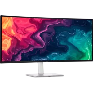Monitor LED Dell 34 Plus S3425DW 34" Curbat UWQHD 120Hz 1ms Silver imagine