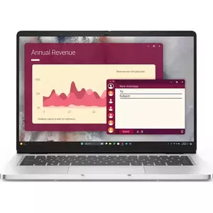 Notebook Dell Pro 14 PC14255 14" Full HD+ AMD Ryzen AI 7 350 RAM 16GB SSD 1TB FPR Windows 11 Pro Platinum Silver ProSupport imagine