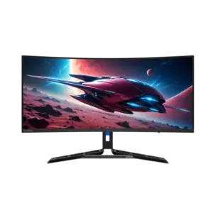 Monitor LED Lenovo Legion R34w-30 34" WQHD Curbat 180Hz 0.5ms Raven Black imagine