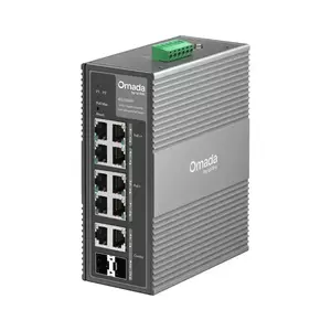 Switch TP-Link Omada IES210GPP cu management cu PoE 8x1000Mbps (6xPoE+ 2xPoE++) + 2xSFP/RJ45 Combo imagine