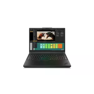 Notebook Lenovo ThinkPad P16 Gen 3 16" WQUXGA 60Hz 800nits Intel Core Ultra 9 275HX RTX Pro 4000-16GB RAM 64GB SSD 1TB Windows 11 Pro Black imagine