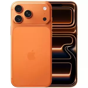 Telefon Mobil Apple iPhone 17 Pro Max 1TB Flash Nano SIM + eSIM 5G Cosmic Orange imagine