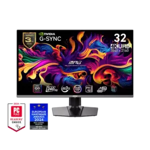 Monitor QD-OLED MSI MPG 321URX QD-OLED 31.5" 4K Ultra HD 240Hz 0.03 ms Black imagine