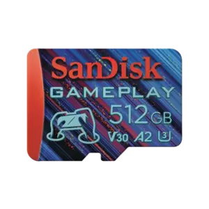 Card de memorie SanDisk GamePlay pentru Mobile si Handheld Console Micro SDXC 512GB UHS-I V30 A2 imagine
