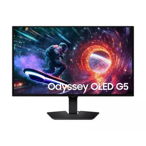 Monitor OLED Samsung Odyssey G5 G50F LS27FG500SUXEN 27" QHD 180Hz 0.03ms Black imagine