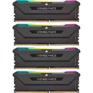 Memorie Desktop Corsair Vengeance RGB PRO SL 32GB(4 x 8GB) DDR4 3200Mhz CL16 Black imagine