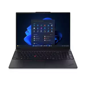Notebook Lenovo ThinkPad E16 Gen3 16" WQXGA 400nits Intel Core Ultra 5 228V RAM 32GB SSD 1TB No OS Black imagine