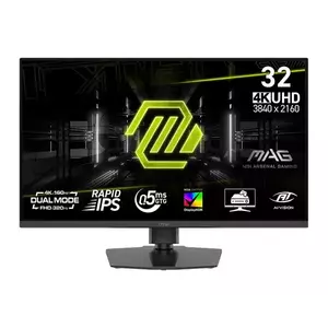 Monitor LED MSI MAG 322URDF E16 31.5" 4K Ultra HD 160Hz / 320Hz 0.5ms Black imagine