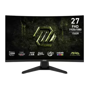 Monitor LED MSI MAG 275CF X24 27" Curbat Full HD 240Hz 0.5ms Black imagine