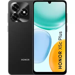 Telefon Mobil Honor X5c Plus 64GB Flash 4GB RAM Dual SIM 4G Midnight Black imagine