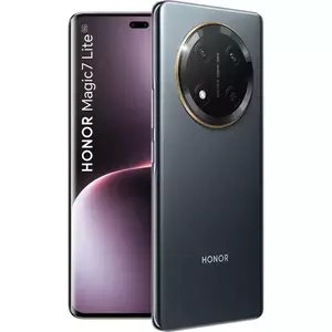 Telefon Mobil Honor Magic7 Lite 512GB Flash 8GB RAM Dual SIM 5G Titanium Black imagine