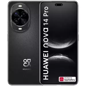 Telefon Mobil Huawei Nova 14 Pro 512GB Flash 12GB RAM Dual SIM Black imagine