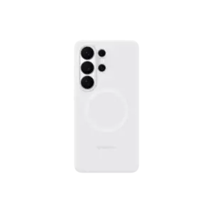 Husa Samsung Silicone Magnet Case pentru Galaxy S26 Ultra White imagine