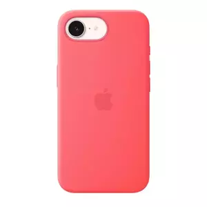Husa de protectie Apple Silicone Case cu MagSafe pentru iPhone 17e Silicon Bright Guava imagine