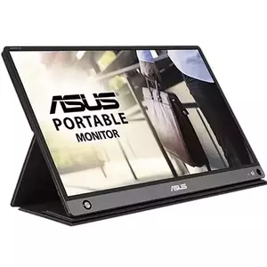 Monitor LED Portabil Asus ZenScreen GO MB16AHP 15.6" Full HD 5ms Negru imagine