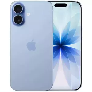 Telefon Mobil Apple iPhone 17 256GB Flash Nano SIM + eSIM 5G Mist Blue imagine