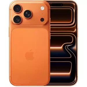 Telefon Mobil Apple iPhone 17 Pro 1TB Flash Nano SIM + eSIM 5G Cosmic Orange imagine