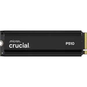 SSD Micron Crucial P510 2TB M.2 2280 PCIe 5.0 NVMe Heatsink imagine
