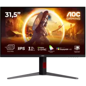 Monitor LED AOC U32G4U 31.5" 4K Ultra HD 160Hz 1ms Black imagine