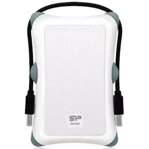 Hard Disk Extern Silicon Power Armor A30 2TB USB 3.0 White imagine