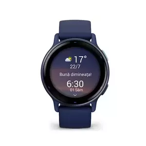 Smartwatch Garmin Vivoactive 5 Blue/Blue Metal imagine