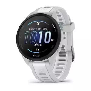 Smartwatch Garmin Forerunner 165 Mist Grey/Whitestone imagine