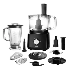 Robot de bucatarie Heinner HFP-750BK 750W Blender Negru imagine