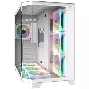 Carcasa PC AQIRYS Titan White ARGB imagine
