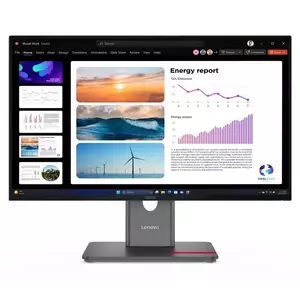 Monitor Lenovo ThinkVision P24Q-40 23.8'' QHD 4ms Negru imagine