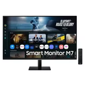 Monitor SAMSUNG Smart LS32FM700UUXDU 32" 4K Ultra HD 60Hz 4ms Negru imagine