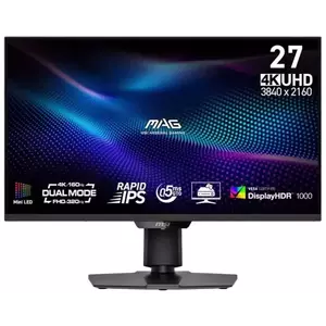Monitor LED MSI MAG 274QPF X30MV 27" WQHD 300Hz 0.5ms Negru imagine