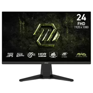 Monitor LED MSI MAG 245F X24 24" FHD Rapid IPS 240Hz 0.5ms Negru imagine