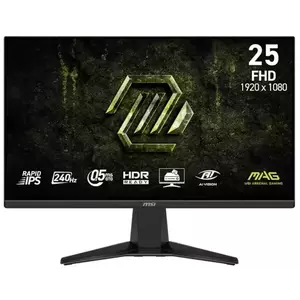Monitor LED MSI MAG 255F X24 25" FHD Rapid IPS 240Hz 0.5ms Negru imagine