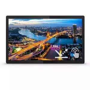 Monitor LED Philips 222B1TFL 21.5" Full HD Touch 75Hz 4ms Black imagine