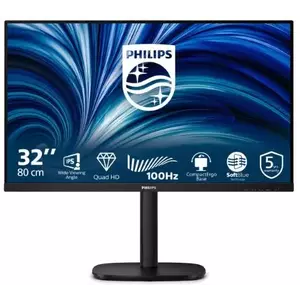 Monitor LED Philips 32B2N3500/00 31.5" QHD 100Hz 4ms Black imagine