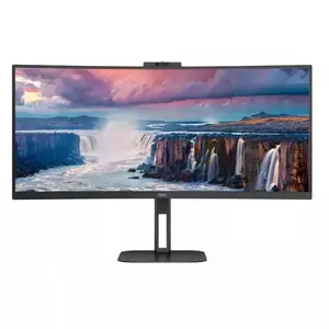 Monitor LED AOC CU34V5CW/BK 34" UWQHD 1ms Negru imagine